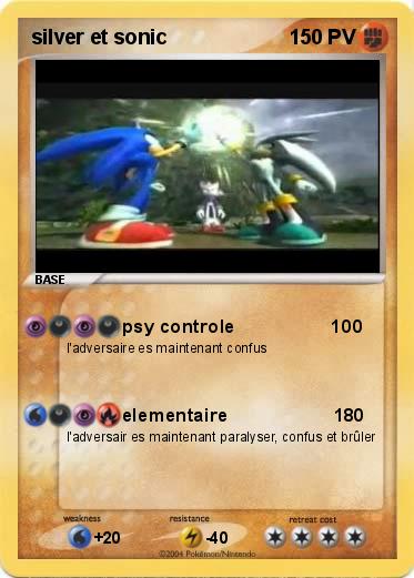 Pokemon silver et sonic