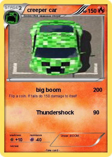 Pokemon creeper car