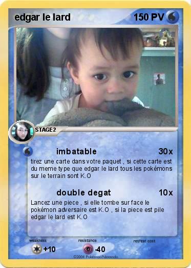 Pokemon edgar le lard