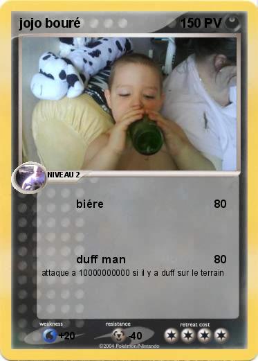 Pokemon jojo bouré