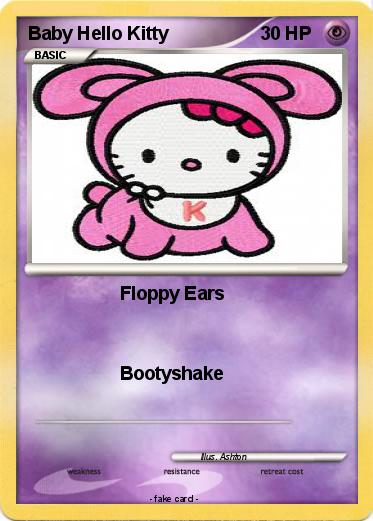 Pokemon Baby Hello Kitty