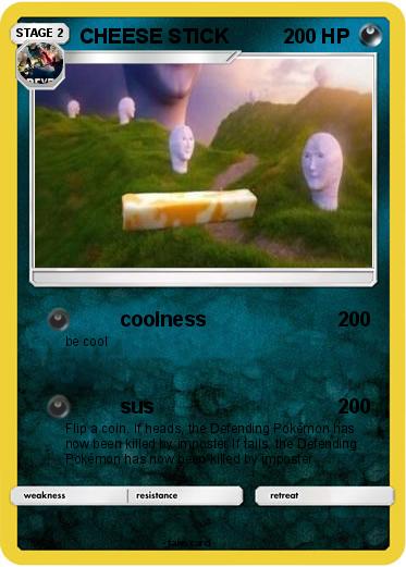 Pokemon CHEESE STICK