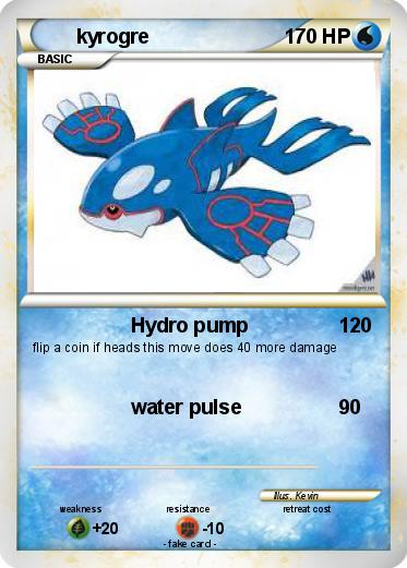 Pokemon kyrogre