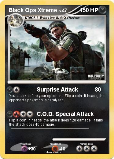 Pokemon Black Ops Xtreme