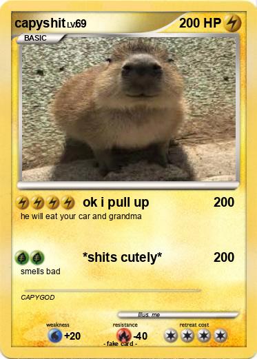 Pokemon capyshit