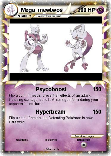 Pokemon Mega  mewtwos