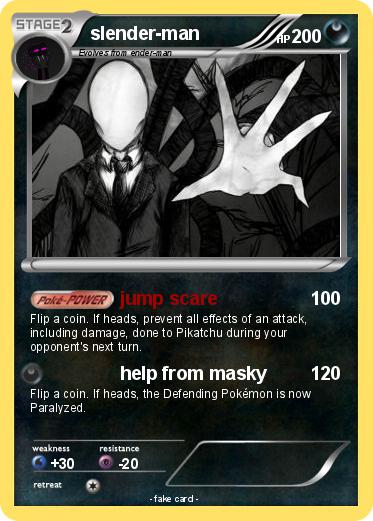 Pokemon slender-man