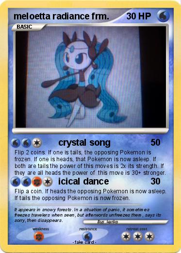 Pokemon meloetta radiance frm.