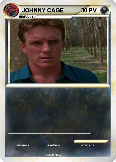 Pokemon JOHNNY CAGE