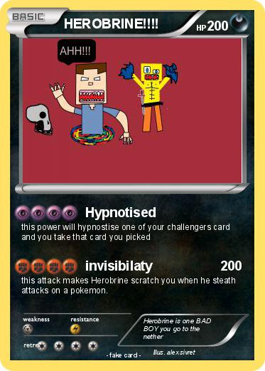 Pokemon HEROBRINE!!!!