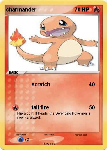 Pokemon charmander
