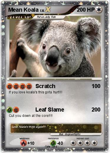 Pokemon Mean Koala