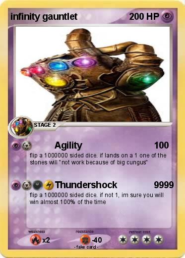 Pokemon infinity gauntlet