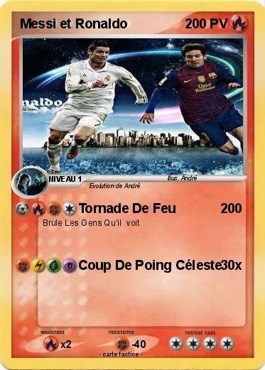 Pokemon Messi et Ronaldo