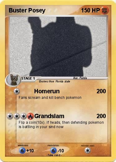 Pokemon Buster Posey