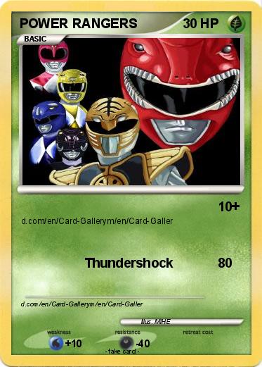 Pokemon POWER RANGERS