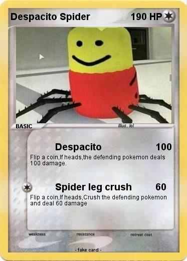 Pokemon Despacito Spider