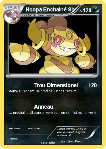 Pokemon Hoopa Enchainé Sh