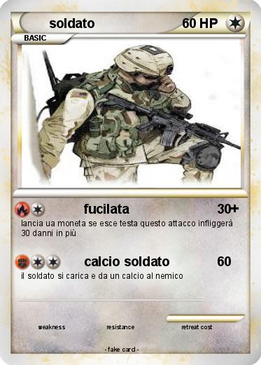 Pokemon soldato