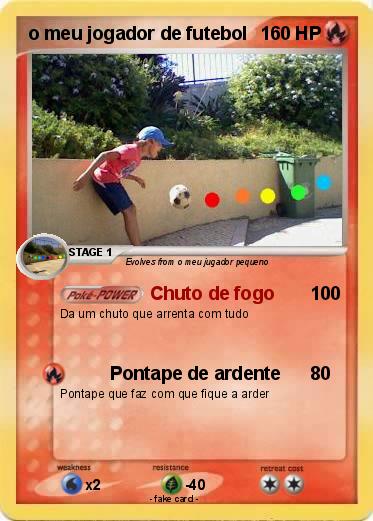 Pokemon o meu jogador de futebol