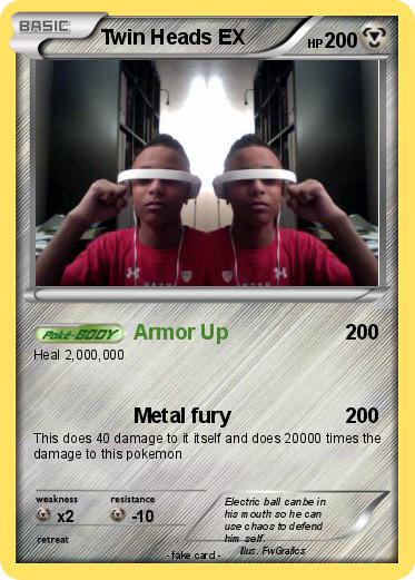 Pokemon Twin Heads EX