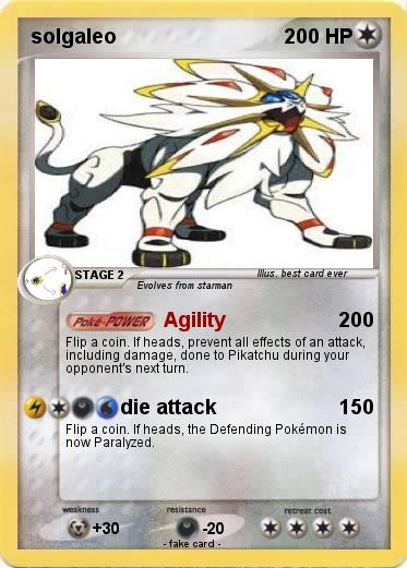 Pokemon solgaleo