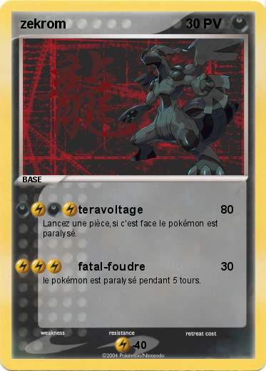 Pokemon zekrom