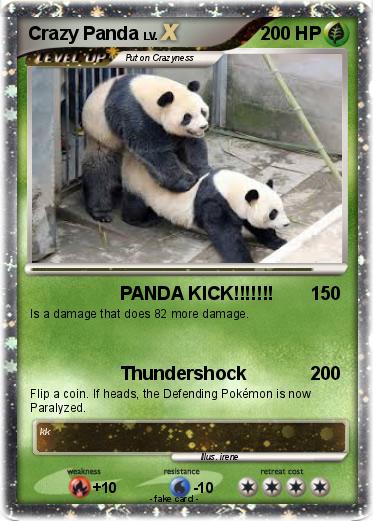 Pokemon Crazy Panda