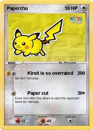 Pokemon Paperchu