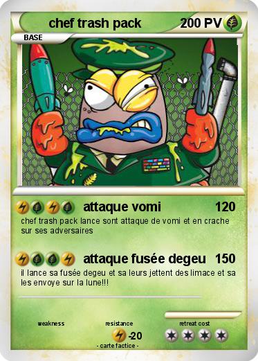 Pokemon chef trash pack