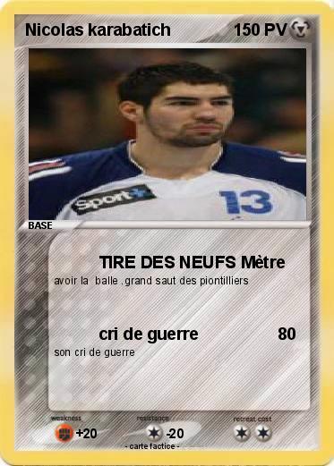 Pokemon Nicolas karabatich