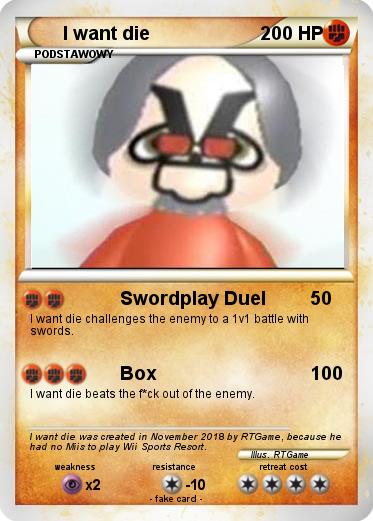 Pokemon I want die