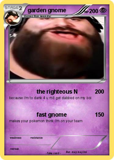 Pokemon garden gnome