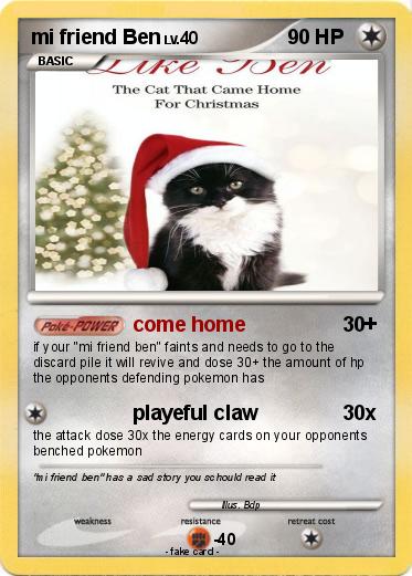 Pokemon mi friend Ben