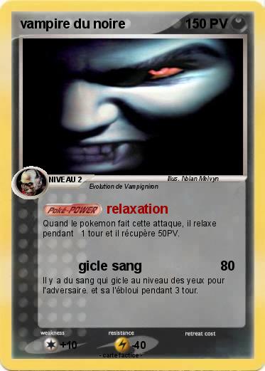 Pokemon vampire du noire