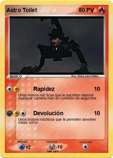 Pokemon Astro Toilet
