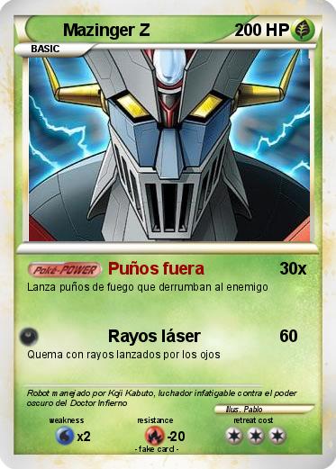 Pokemon Mazinger Z
