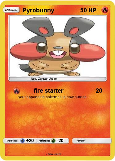 Pokemon Pyrobunny