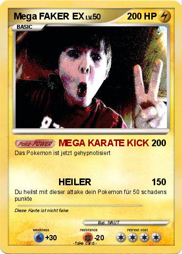 Pokemon Mega FAKER EX