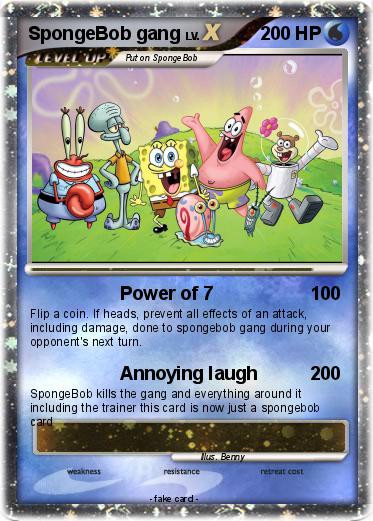 Pokemon SpongeBob gang