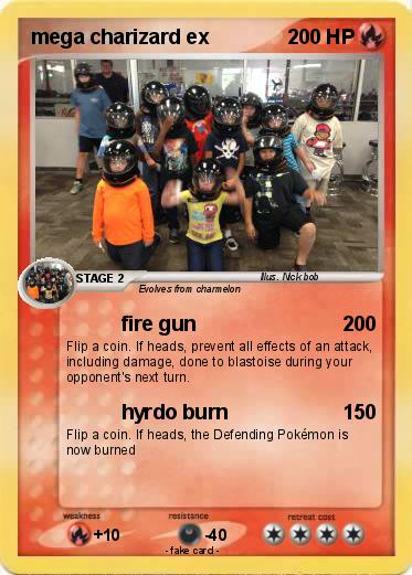 Pokemon mega charizard ex
