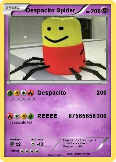 Pokemon Despacito Spider