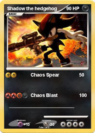 Pokemon Shadow the hedgehog