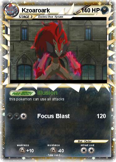 Pokemon Kzoaroark