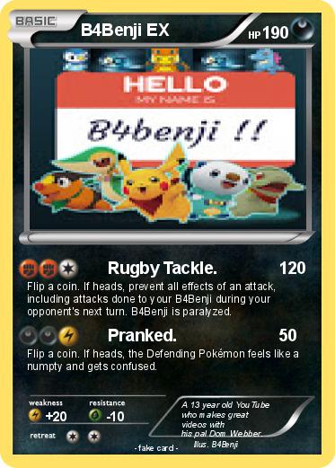 Pokemon B4Benji EX