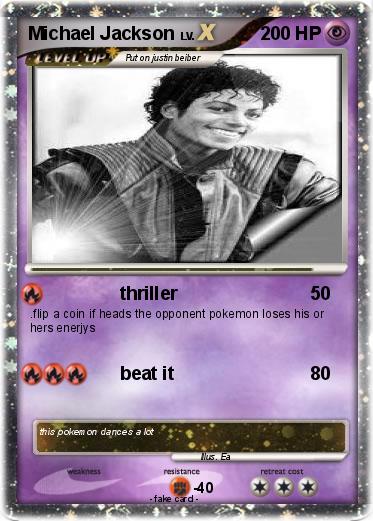 Pokemon Michael Jackson