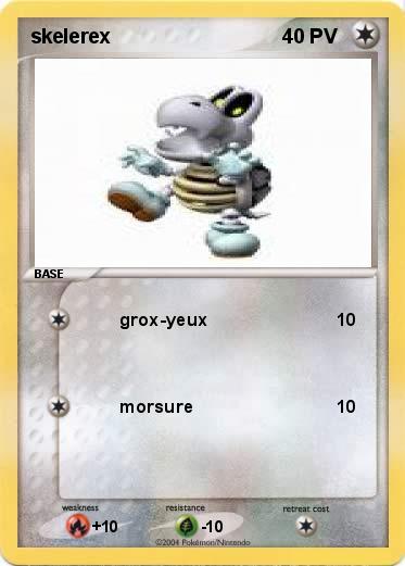 Pokemon skelerex