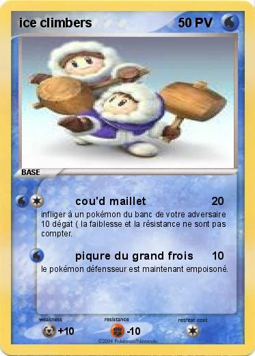 Pokemon ice climbers