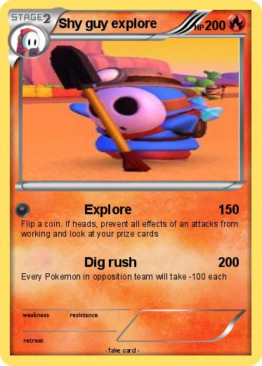 Pokemon Shy guy explore
