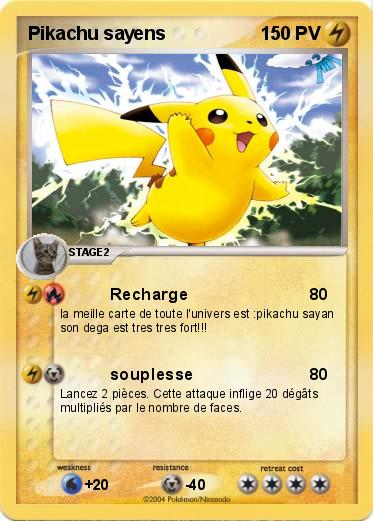 Pokemon Pikachu sayens